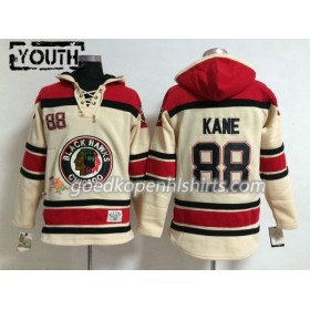 Chicago Blackhawks Patrick Kane 88 Wit Hoodie Sawyer - Kinderen